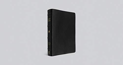 ESV Preaching Bible, Verse-by-Verse Edition (Goatskin, Black): Holy Bible, English Standard Version