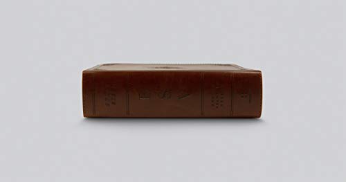 ESV Study Bible, Personal Size (TruTone, Saddle, Ornament Design)