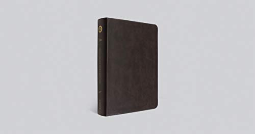 ESV Single Column Journaling Bible, Large Print (TruTone, Deep Brown): Holy Bible, English Standard Version
