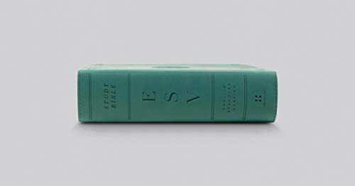 ESV Study Bible, Personal Size (TruTone, Turquoise, Emblem Design)