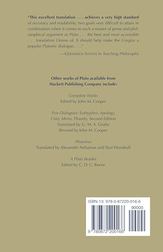 Gorgias (Hackett Classics)