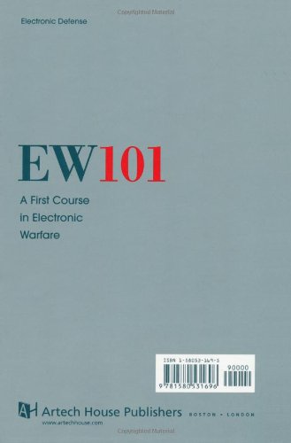 Ew 101: A First Course in Electronic Warfare (Artech House Radar Library (Hardcover))