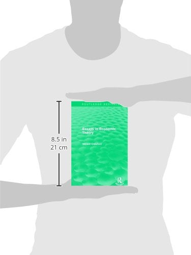 Essays in Economic Theory (Routledge Revivals)