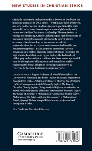 Evil and Christian Ethics (New Studies in Christian Ethics, Series Number 20)