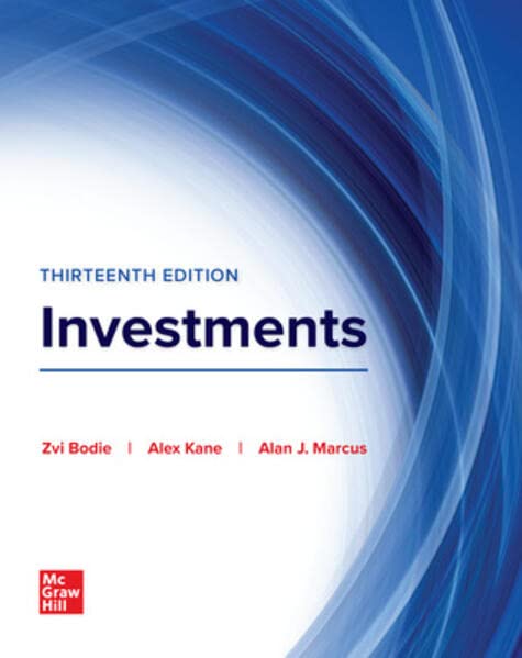 Loose Leaf for Investments (Mcgraw Hill Series in Finance, Insurance, and Real Estate)