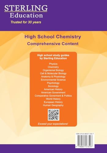 High School Chemistry: Comprehensive Content (High School STEM Series)