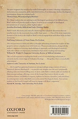 John the Theologian and his Paschal Gospel: A Prologue to Theology