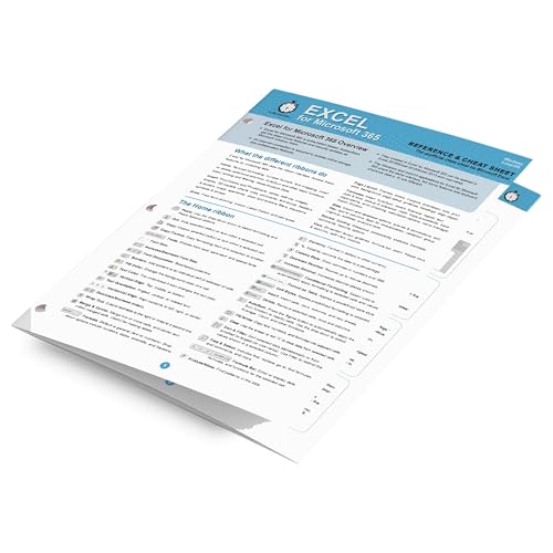 Excel for Microsoft 365 Reference and Cheat Sheet: The unofficial cheat sheet for Microsoft Excel
