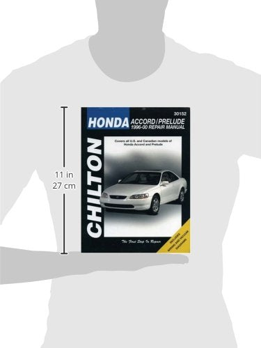 Honda Accord and Prelude, 1996-00 (Chilton Total Car Care Series Manuals)
