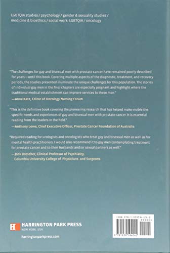 Gay and Bisexual Men Living with Prostate Cancer: From Diagnosis to Recovery