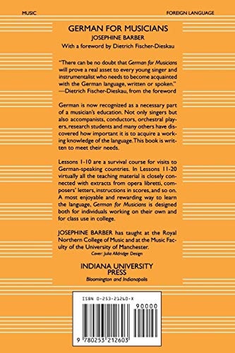 German for Musicians
