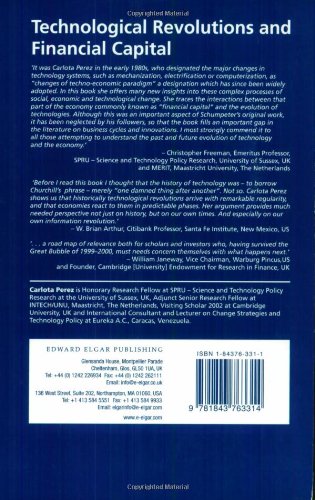 Technological Revolutions and Financial Capital: The Dynamics of Bubbles and Golden Ages