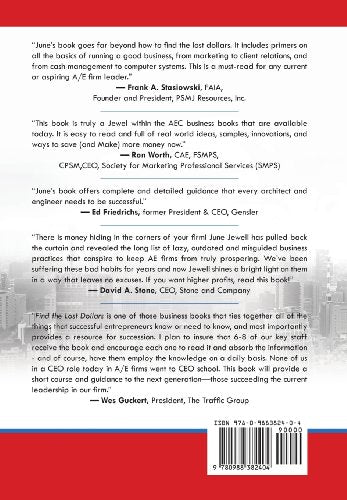 Find the Lost Dollars: 6 Steps to Increase Profits in Architecture, Engineering and Environmental Firms