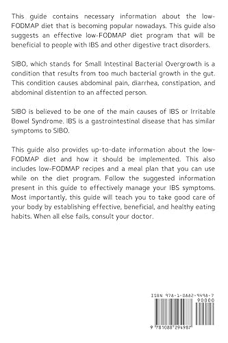Low FODMAP Diet: A Beginner's Step-by-Step Guide for Managing IBS Symptoms, with Recipes and a Meal Plan