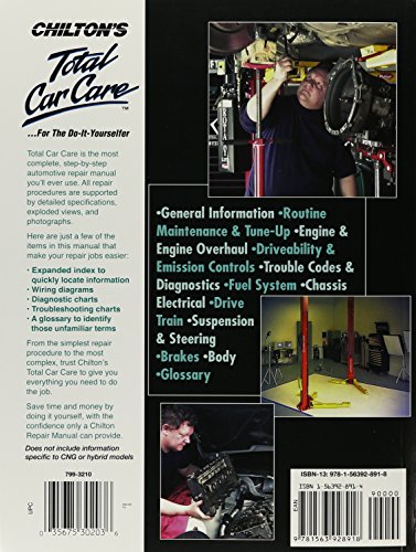 Honda Civic 2001-2010 & CR-V 2002-2009 (Chilton's Total Car Care Repair Manual)