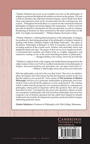 Evidence and Faith: Philosophy and Religion since the Seventeenth Century (The Evolution of Modern Philosophy)