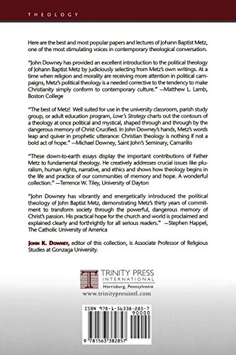 Love's Strategy: The Political Theology of Johann Baptist Metz