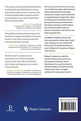God and Global Order: The Power of Religion in American Foreign Policy