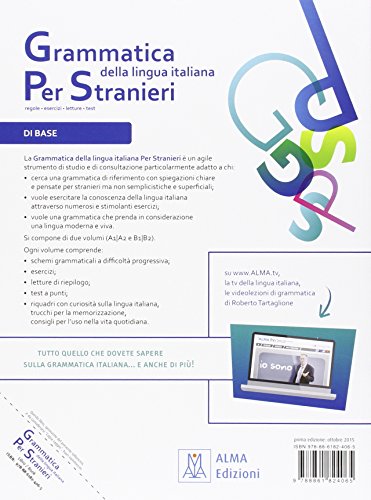 Grammatica della lingua italiana per stranieri: 1 (Italian Edition)