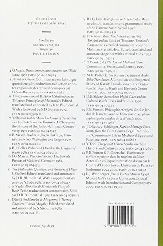 Expérience Et Écriture Mystiques Dans Les Religions Du Livre: Actes d'Un Colloque International Tenu Par Le Centre d'Études Juives Université de Paris ... Medieval) (English and French Edition)