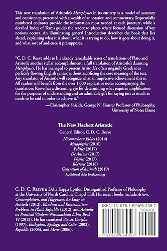 Metaphysics (The New Hackett Aristotle)