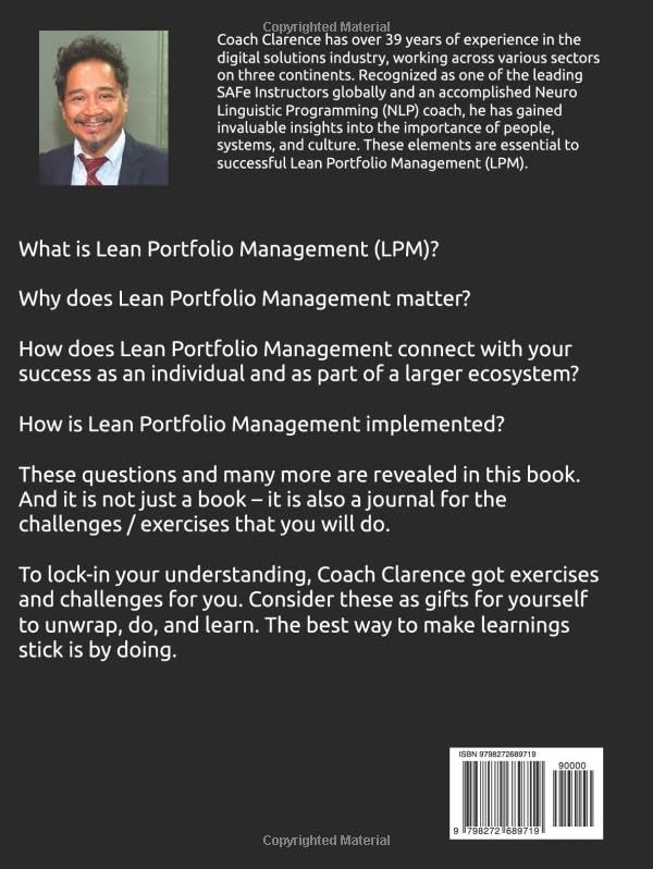 LPM: SAFe (Scaled Agile Framework) Lean Portfolio Management (LPM) Boiled Down To Its Syrupy Goodness