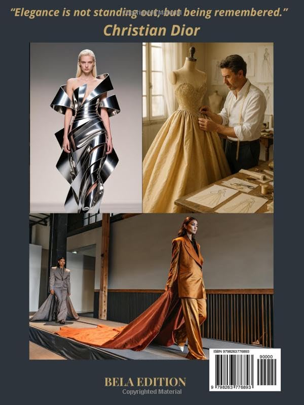 French Haute Couture : The Art and French Elegance: A Luxury Coffee Table Book - A visual journey through iconic houses, ateliers, and runway shows