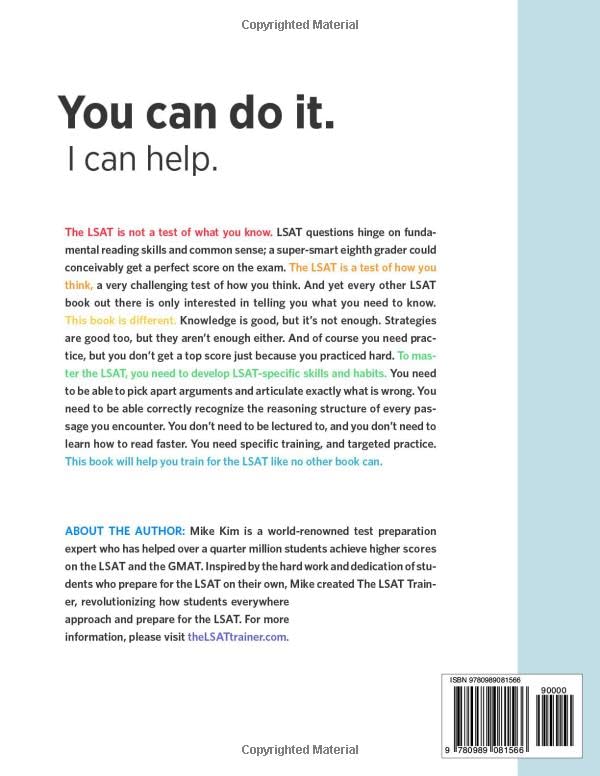 The LSAT Trainer: A Remarkable Self-Study Guide For The Self-Driven Student