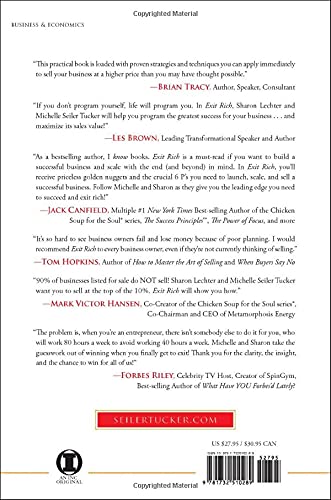 Exit Rich: The 6 P Method to Sell Your Business for Huge Profit