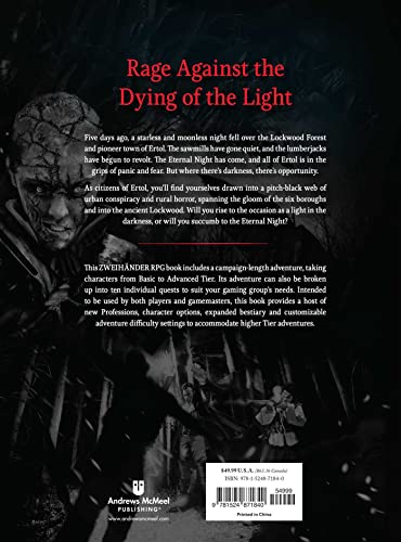 Eternal Night of Lockwood: Adventure for ZWEIHANDER RPG