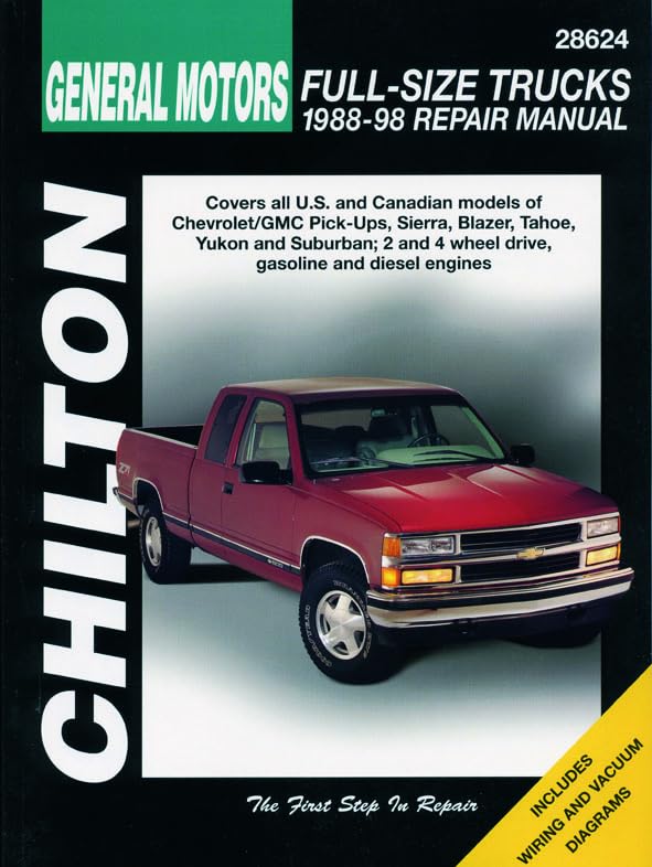 General Motors Full-Size Trucks, 1988-98, Repair Manual (Chilton Automotive Books)