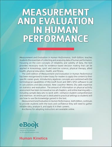 Measurement and Evaluation in Human Performance