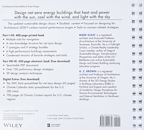 Sun, Wind, and Light: Architectural Design Strategies