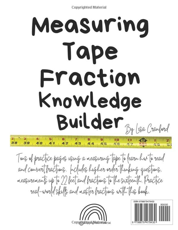 Measuring Tape Fraction Knowledge Builder: Measurement and Fractions