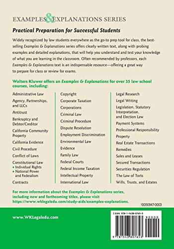 Examples & Explanations for Evidence