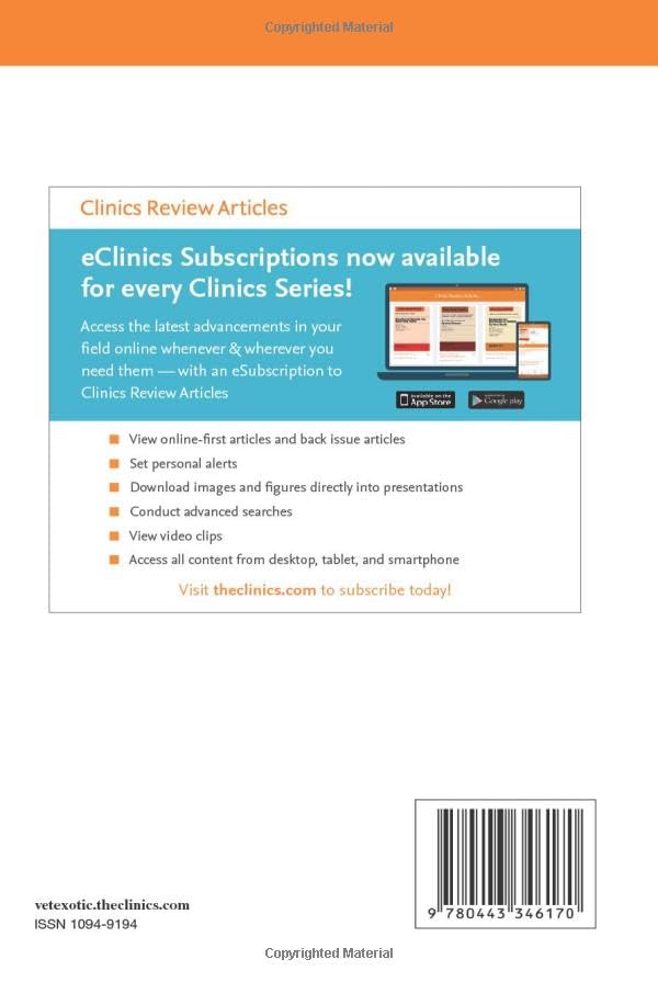 Gastroenterology, An Issue of Veterinary Clinics of North America: Exotic Animal Practice (The Clinics: Veterinary Medicine, Volume 28-2)