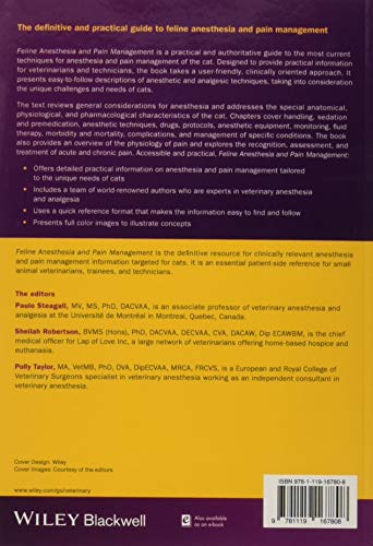 Feline Anesthesia and Pain Management