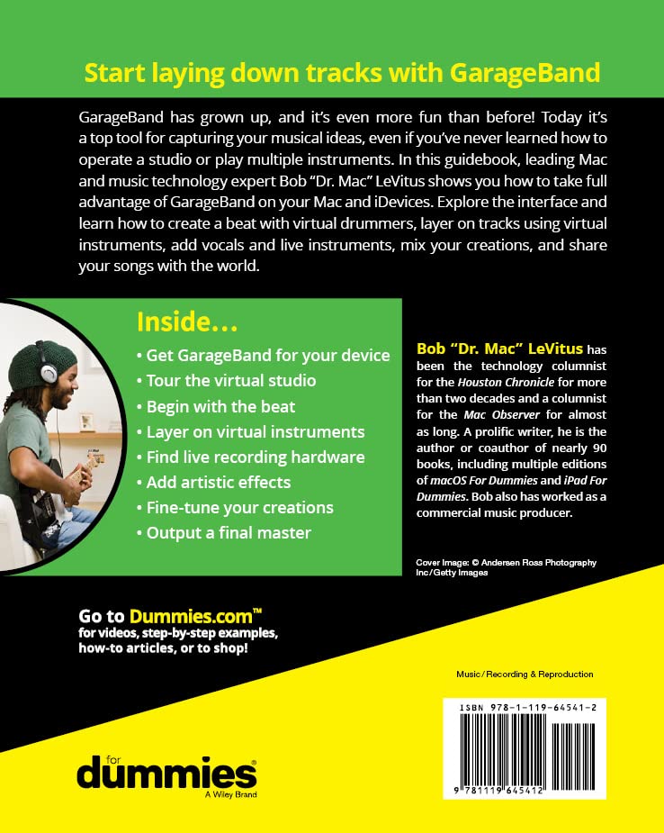 GarageBand For Dummies (For Dummies (Computer/Tech))