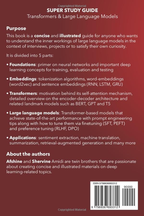 Super Study Guide: Transformers & Large Language Models