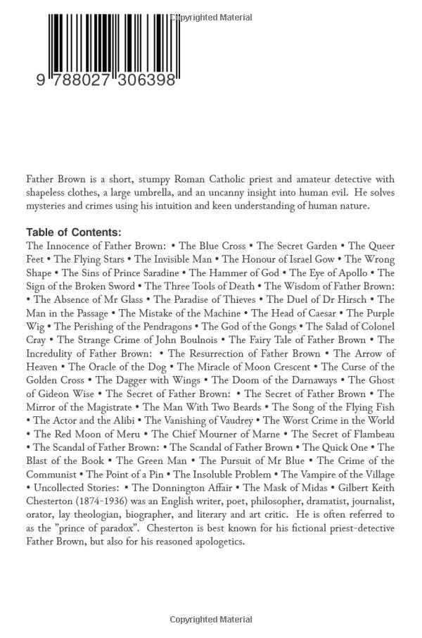 Father Brown (Complete Collection): 53 Murder Mysteries: The Scandal of Father Brown, The Donnington Affair & The Mask of Midas…