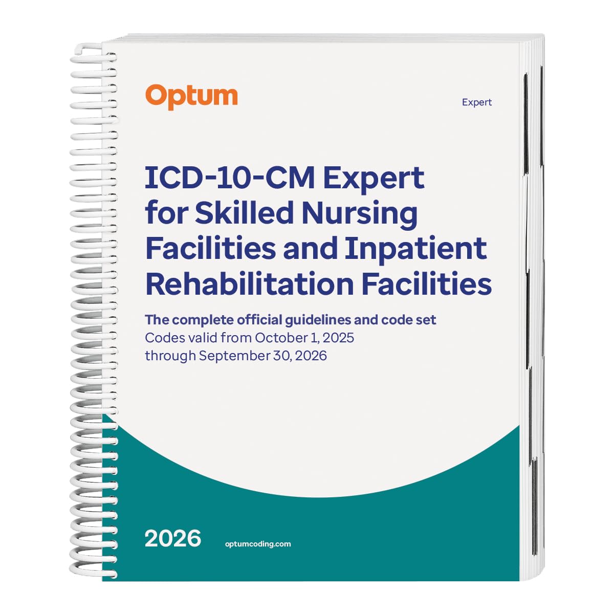 2026 ICD-10 Expert for SNF and IRF - with guidelines (Spiral)