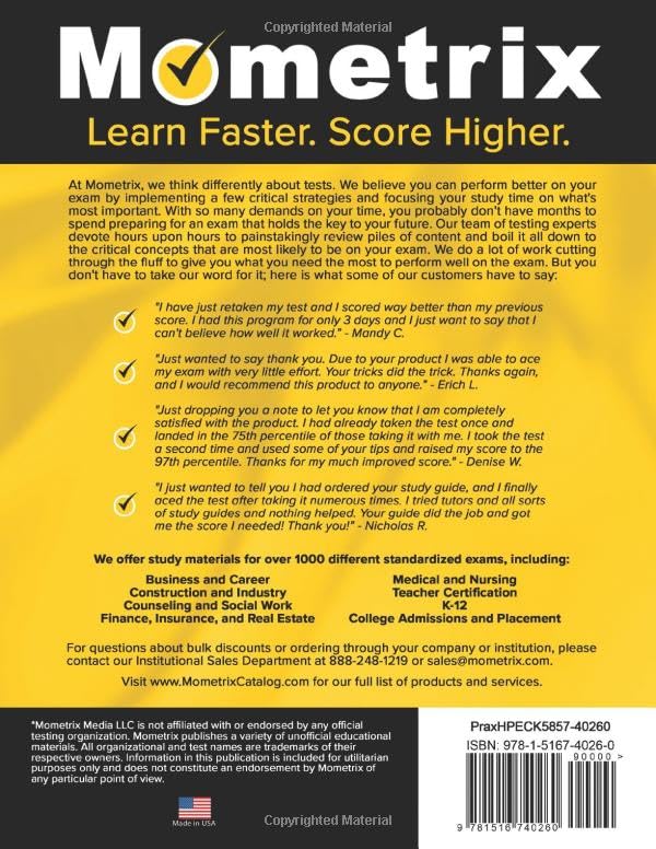 Praxis Health and Physical Education Content Knowledge 5857 Secrets Study Guide - Full-Length Practice Test and Exam Review (Mometrix Test Preparation)