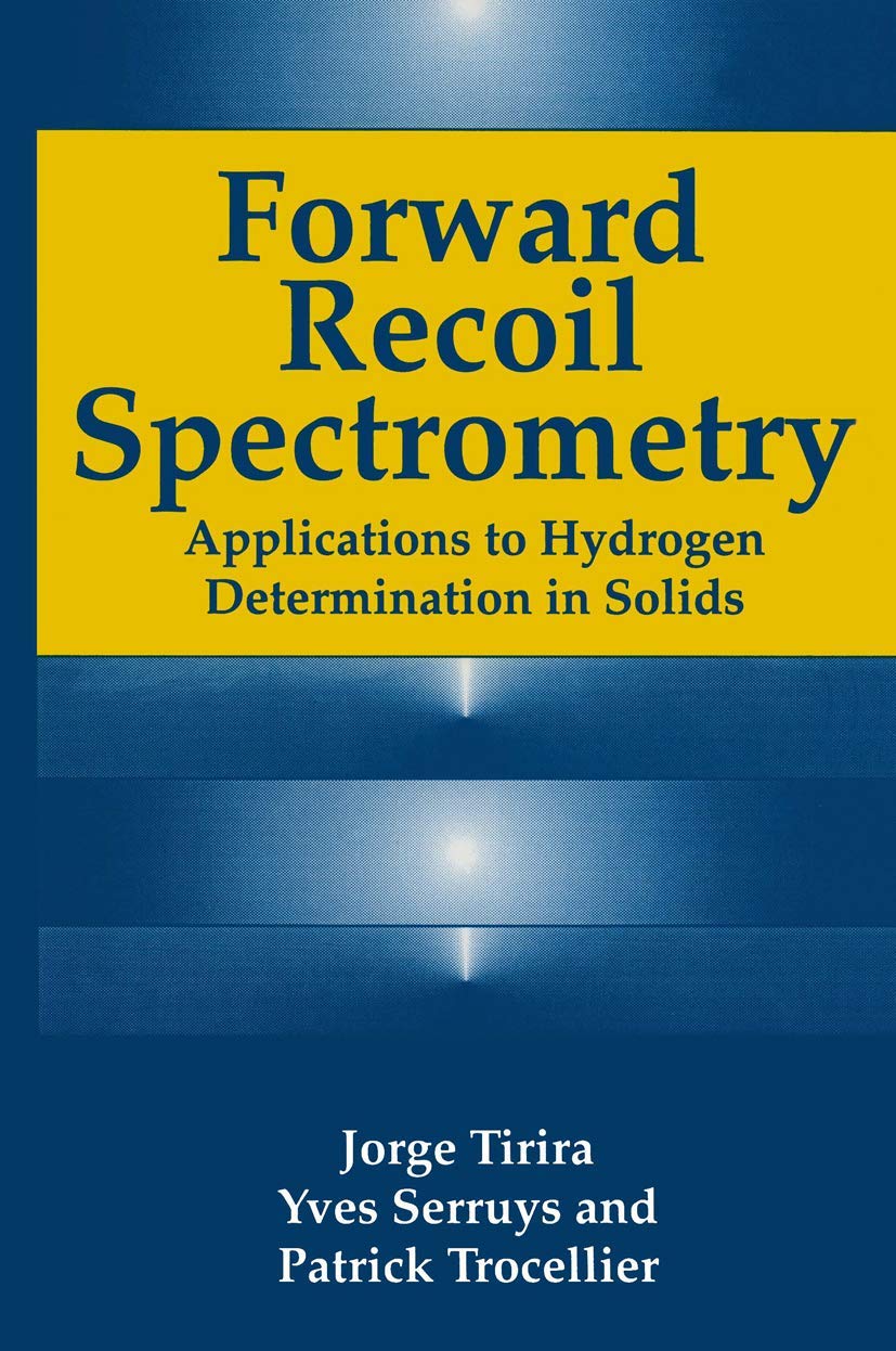 Forward Recoil Spectrometry: Applications to Hydrogen Determination in Solids (Aracheology)