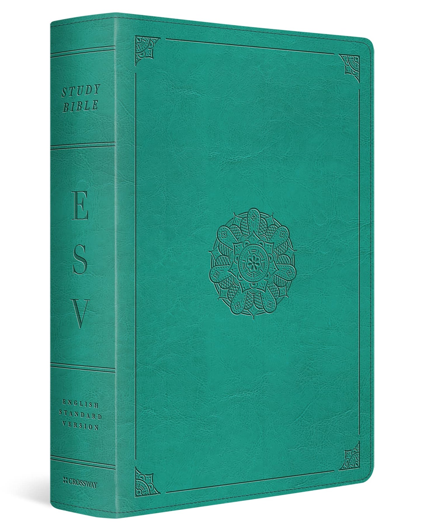 ESV Study Bible (TruTone, Turquoise, Emblem Design): Holy Bible, English Standard Version