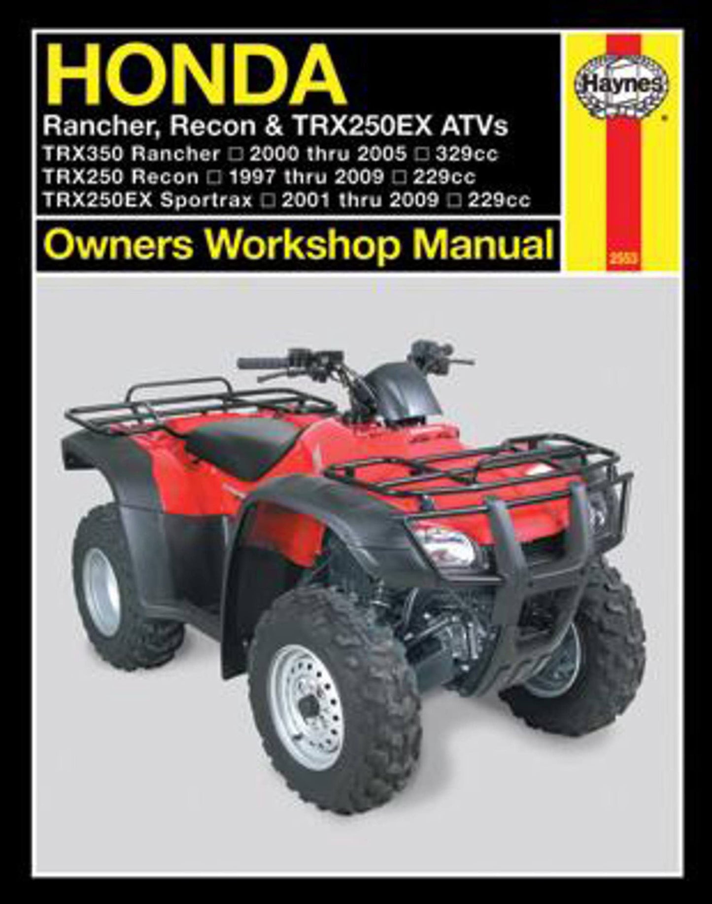 Honda Rancher, Recon & TRX250EX ATV's (Owners' Workshop Manual)