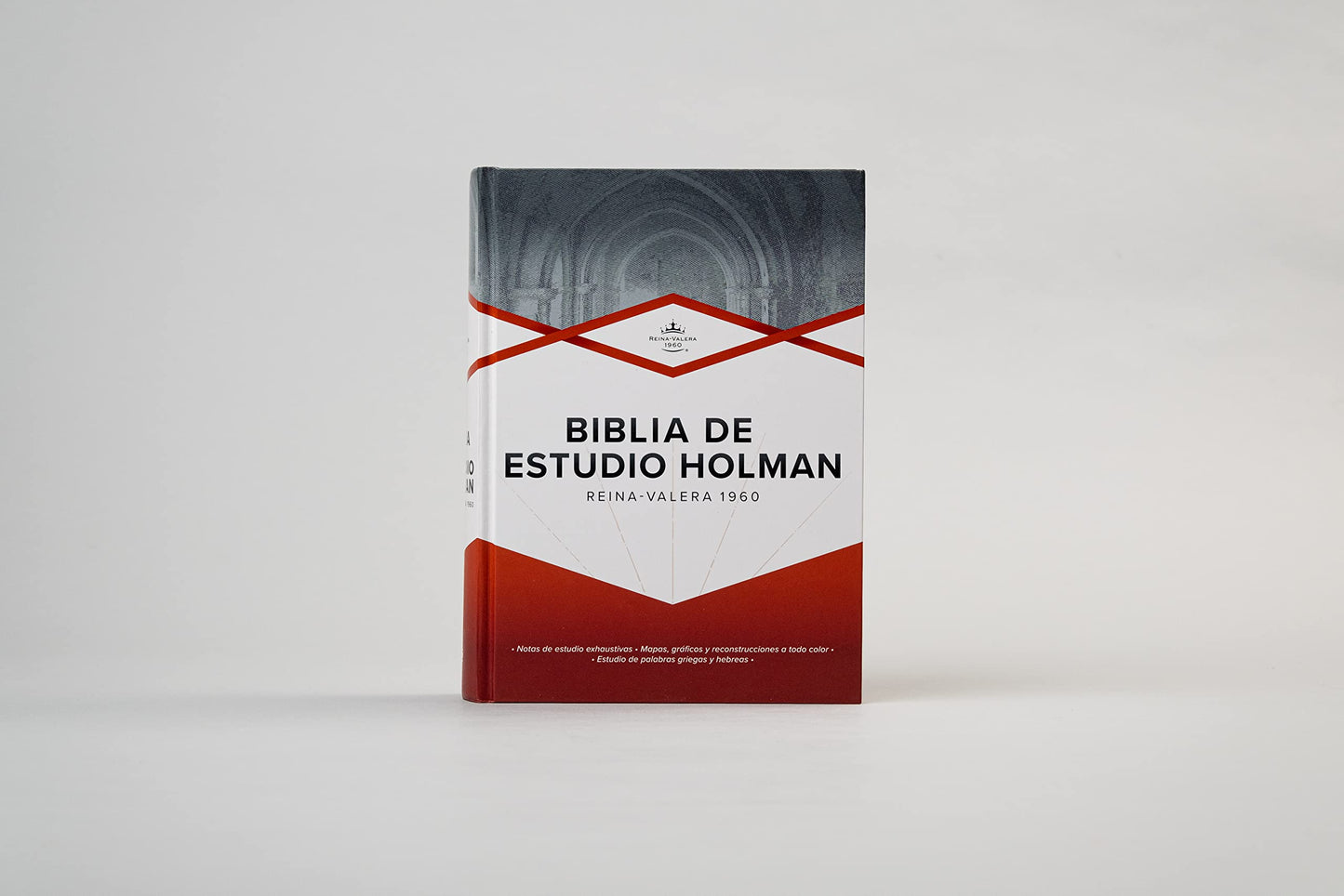 Reina Valera 1960, Biblia de Estudio Holman, Tapa Dura (RVR 1960 Holman Study Bible, Black Hardcover) (Spanish Edition)