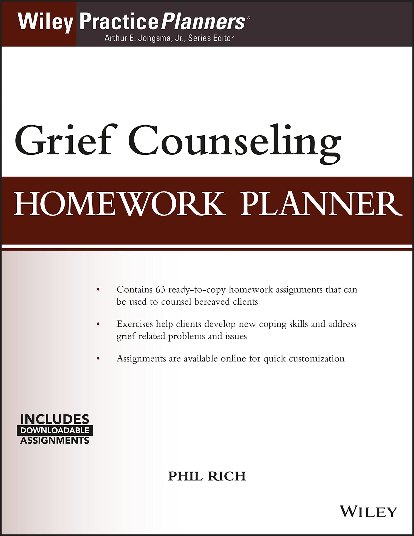 Grief Counseling Homework Planner, (with Download) (PracticePlanners)