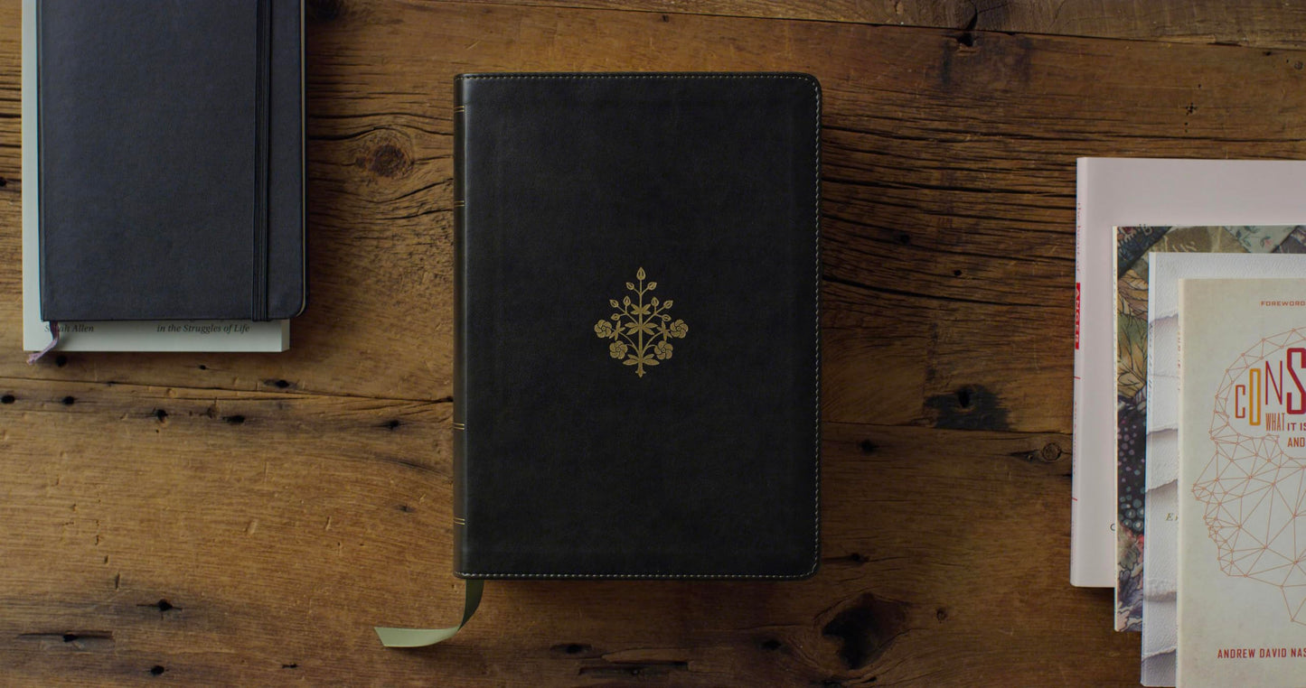 ESV Study Bible, Large Print (TruTone, Olive, Branch Design): Holy Bible, English Standard Version