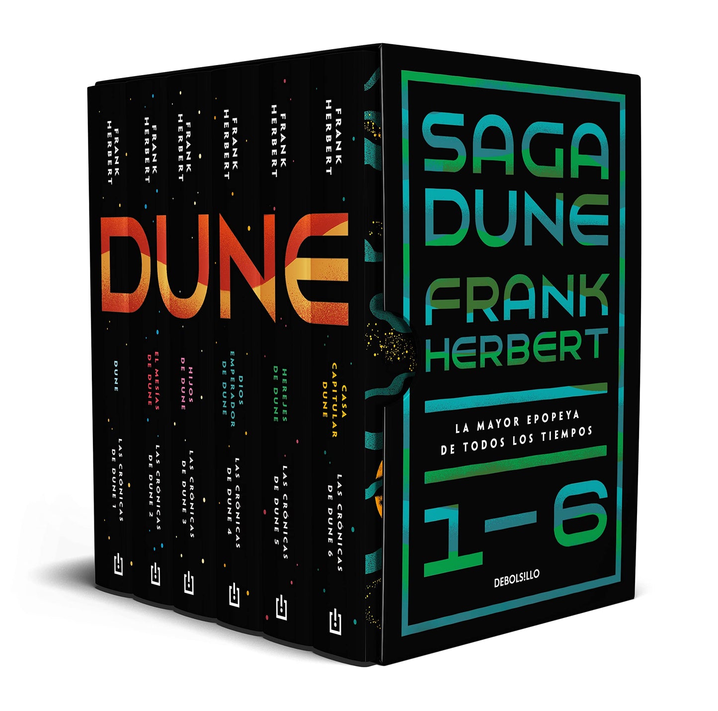 Estuche Saga Dune 1-6. La mayor epopeya de todos los tiempos / Dune Saga Books 1-6. The Greatest Epic Adventure of All Time (Boxed Collection) (Spanish Edition)