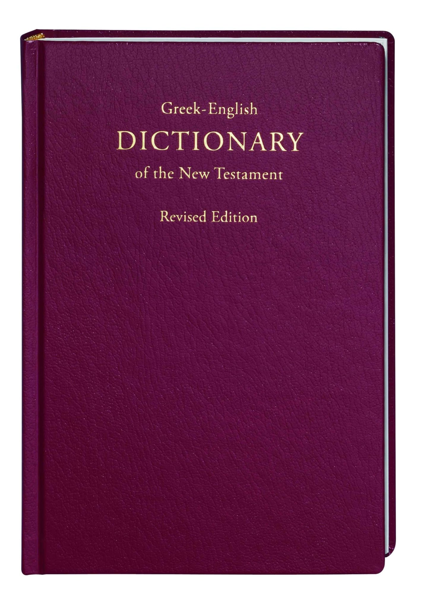 Greek-English Dictionary of the New Testament, Revised Edition